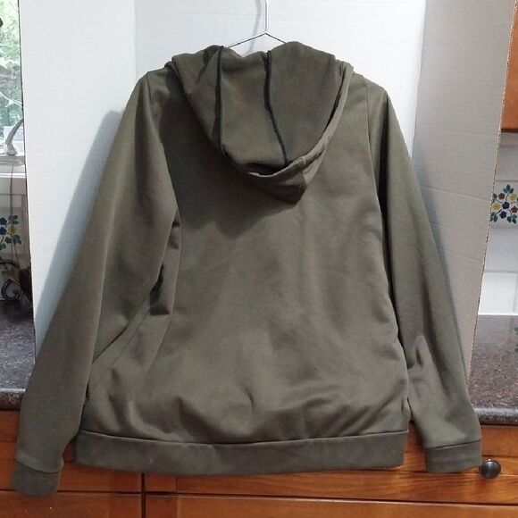 Nike Green Lightweight Shirt Jacket with Hood - Picture 4 of 7